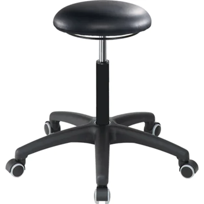 meychair Sitzhocker Assistant Basic Rundsitz Farbe der Sitzfläche: schwarz Farbe des Fußkreuzes: schwarz meychair Sitzhocker Assistant Basic Rundsitz Farbe der Sitzfläche: schwarz Farbe des Fußkreuzes: schwarz