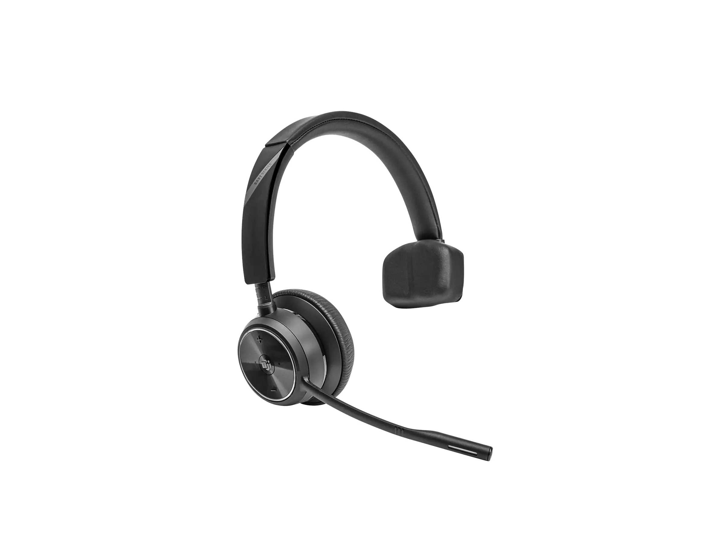 Poly Savi 7410 OFFICE - Savi 7400 series - Headset - On-Ear - DECT / Bluetooth - kabellos - Schwarz - Zertifiziert für Microsoft Teams
