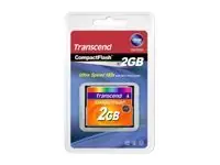 Transcend - Flash-Speicherkarte - 2 GB - 133x - CompactFlash