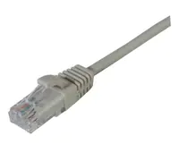 Dexlan - Patch-Kabel - RJ-45 (M) zu RJ-45 (M) - 10 m - UTP - CAT 6 - halogenfrei - Grau