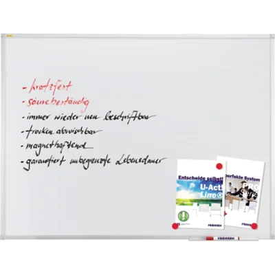 Franken Whiteboard X-tra Line SC3202 90x60cm emailliert weiß Franken Whiteboard X-tra Line SC3202 90x60cm emailliert weiß