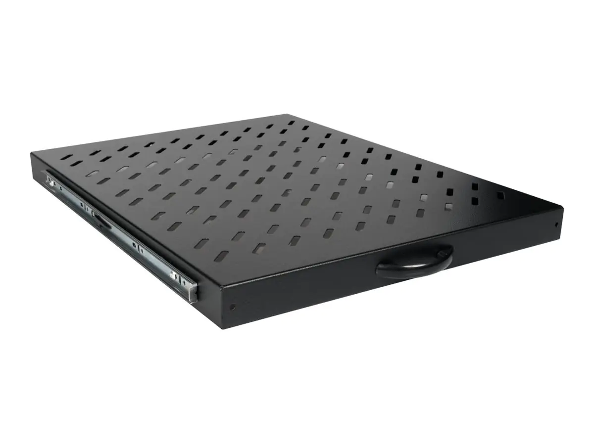 Equip Fachboden variabel 19" für Serverschränke 1U 80cm sw - 0,8 m