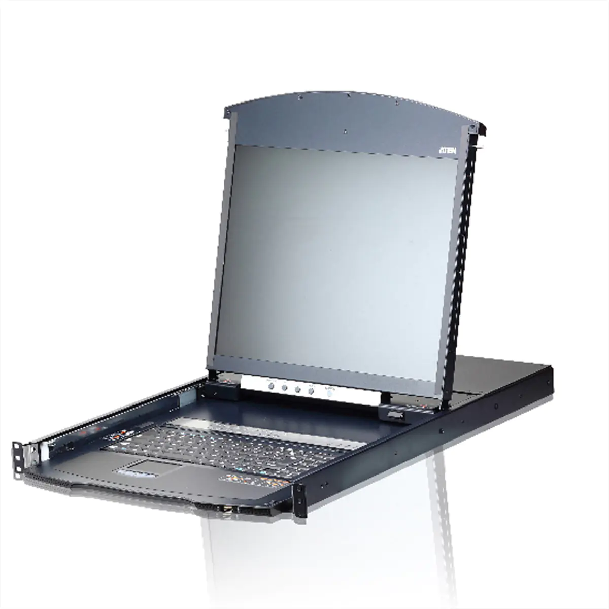 ATEN KL1116VN - KVM-Konsole mit KVM-Switch - 16 Anschlüsse - USB - 48.3 cm (19")