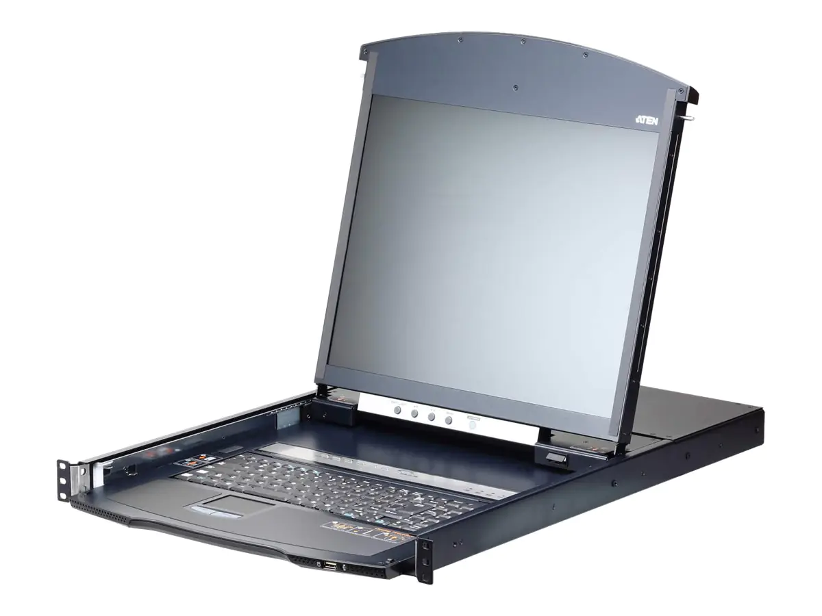 ATEN KL1108VN - KVM-Konsole mit KVM-Switch - 8 Anschlüsse - USB - 48.3 cm (19")