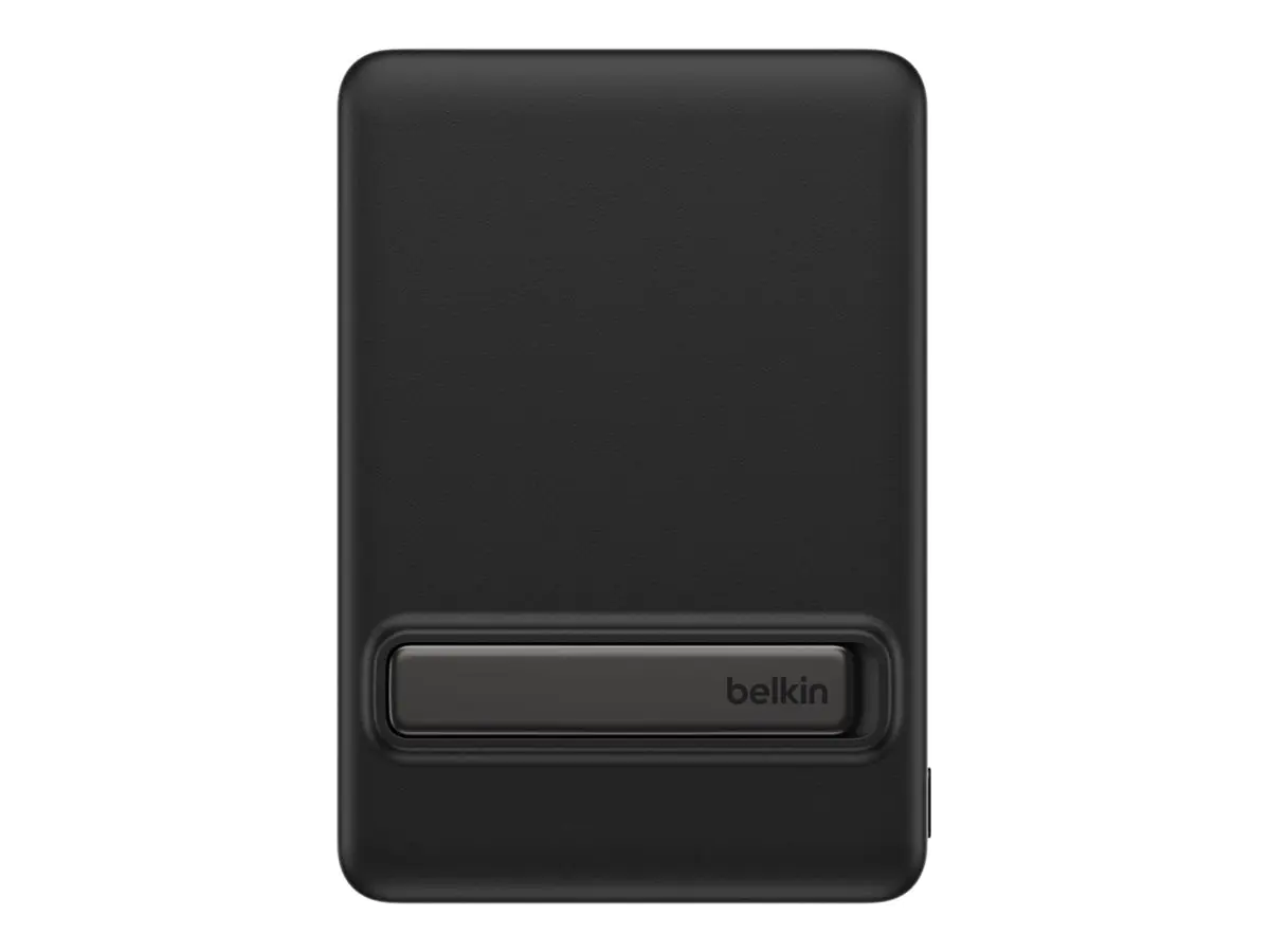 Belkin BoostCharge - Powerbank - schlank, mit Qi2 - 10000 mAh - 30 watt - Fast Charge - 2 Ausgabeanschlussstellen (USB-C) BPD016HQBK