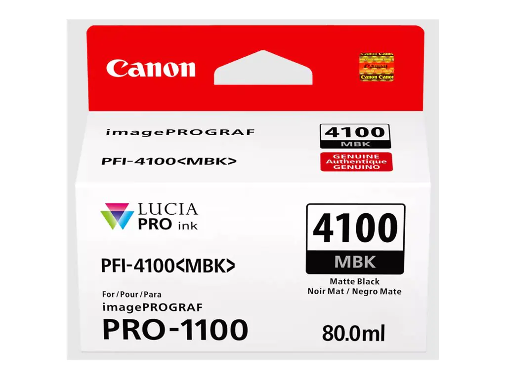 Canon Tinte 6776C001 PFi-4100 MBK Mattschwarz 80 ml