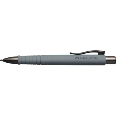 FABER-CASTELL 241188, Clip, Clip-on-Einziehkugelschreiber, Nachfüllbar, Blau, 1 Stück(e), Extradick