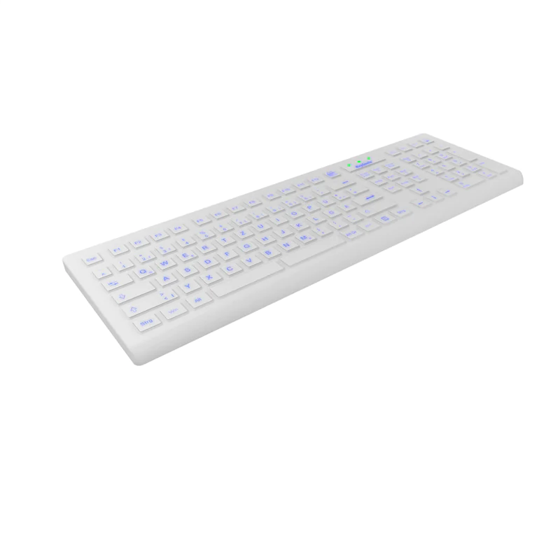 KeySonic Tas KSK-8031INEL-wh DE Industrietastatur weiß - Tastatur - QWERTZ - Deutschland - 60798