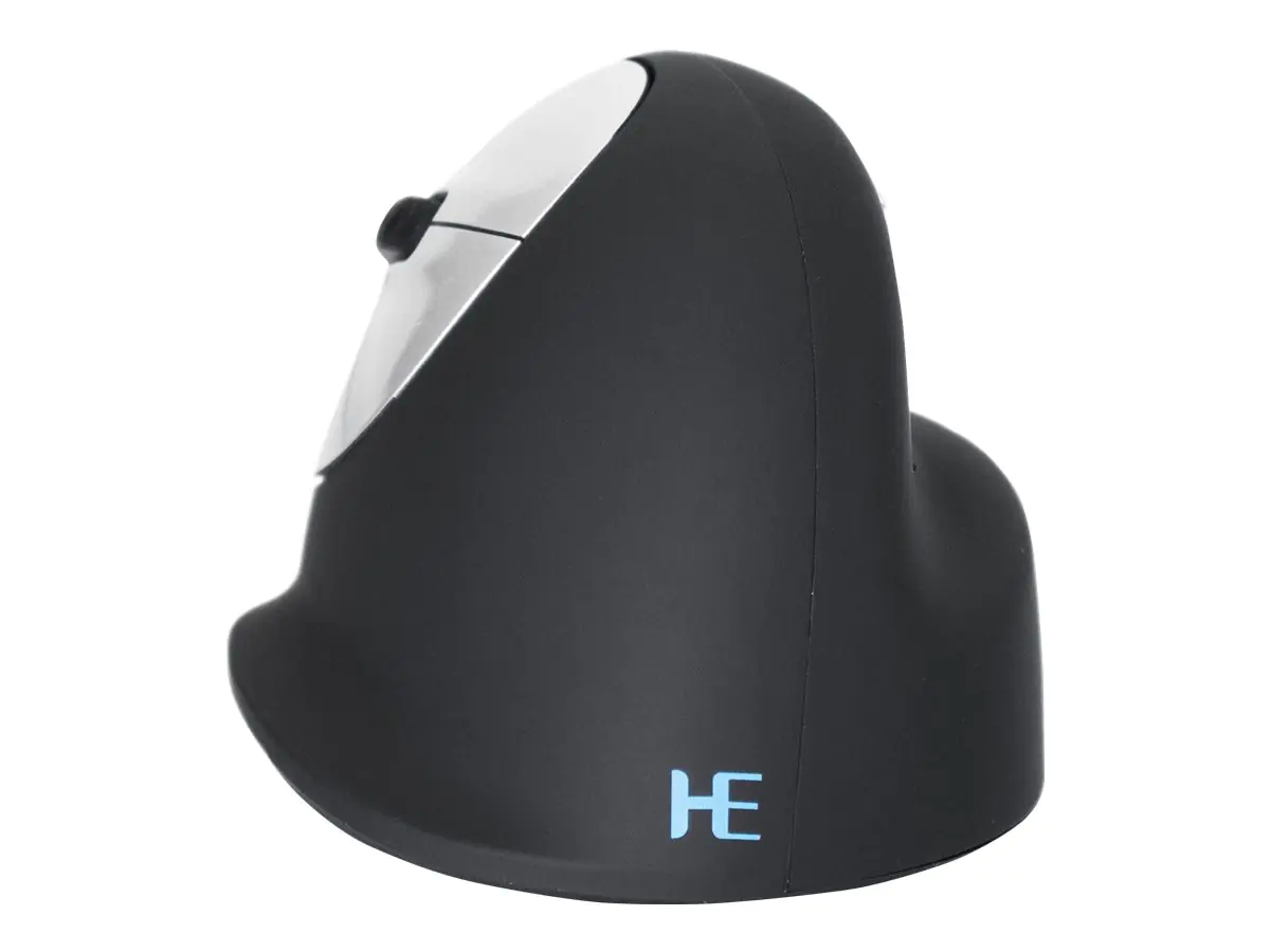 R-Go Ergonomische Maus HE Break - Vertikale Maus - ergonomisch - Für Linkshänder - 5 Tasten - kabellos - Bluetooth 5.0 - Schwarz R-Go Ergonomische Maus HE Break - Vertikale Maus - ergonomisch - Für Linkshänder - 5 Tasten - kabellos - Bluetooth 5.0 - Schwarz