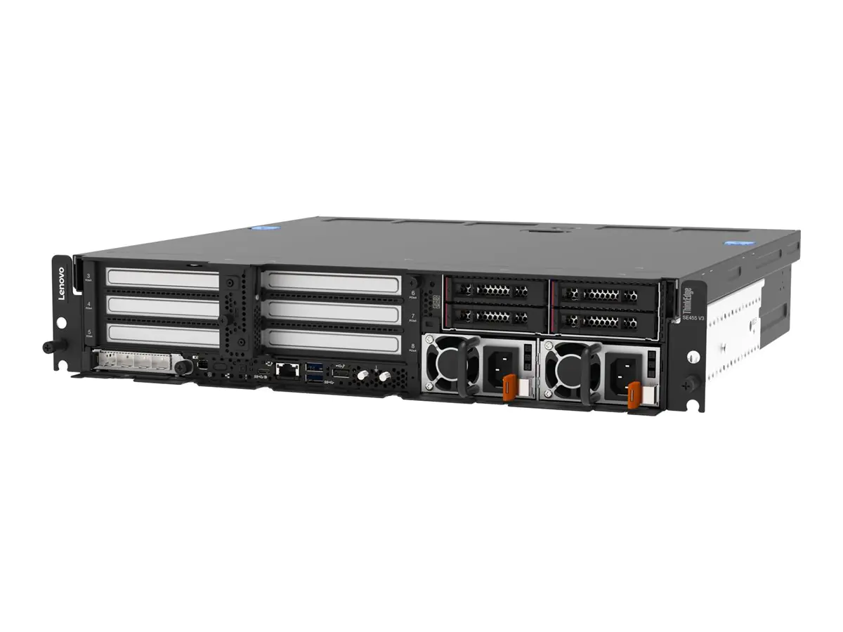 Lenovo SE455 V3 AMD EPYC 8124P 16C 2.45GHz 125W 32GB - Server - 2,45 GHz