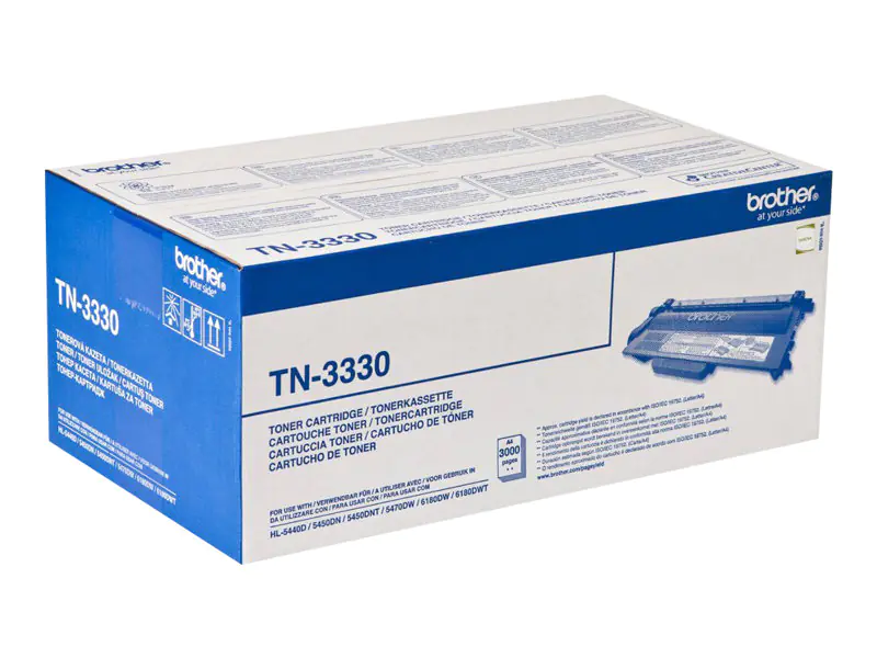 Brother TN3330 - Schwarz - Original - Tonerpatrone - für Brother DCP-8110, 8150, 8155, 8250, HL-5440, 5450, 5470, 6180, MFC-8510, 8520, 8710, 8950