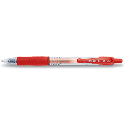PILOT Gelroller BL-G2-7-R 2605002 0,4mm Druckmechanik rot PILOT Gelroller BL-G2-7-R 2605002 0,4mm Druckmechanik rot