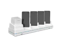 Honeywell - Handgerät-Ladeständer und Netzteil - Ladestation mit 5 Fächern, ohne Schuh, Gesundheitswesen - Ausgangsanschlüsse: 5 - für Honeywell CT30 XP