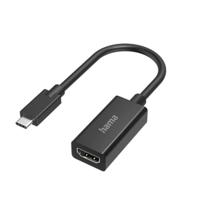 Hama Adapter USB-C-Stecker/HDMI-Buchse schwarz Hama Adapter USB-C-Stecker/HDMI-Buchse schwarz