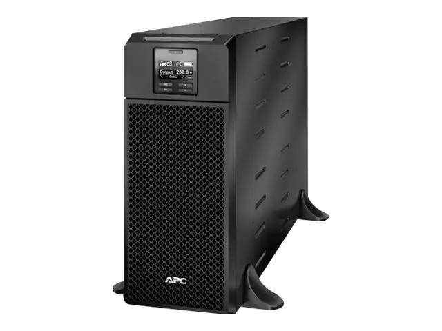 APC Smart-UPS SRT 6000VA - USV - Wechselstrom 230 V - 6000 Watt - 6000 VA - Ethernet 10/100, USB - Ausgangsanschlüsse: 13 - Schwarz - für P/N: SRT1500RMXLI-NC, SRT1500XLI