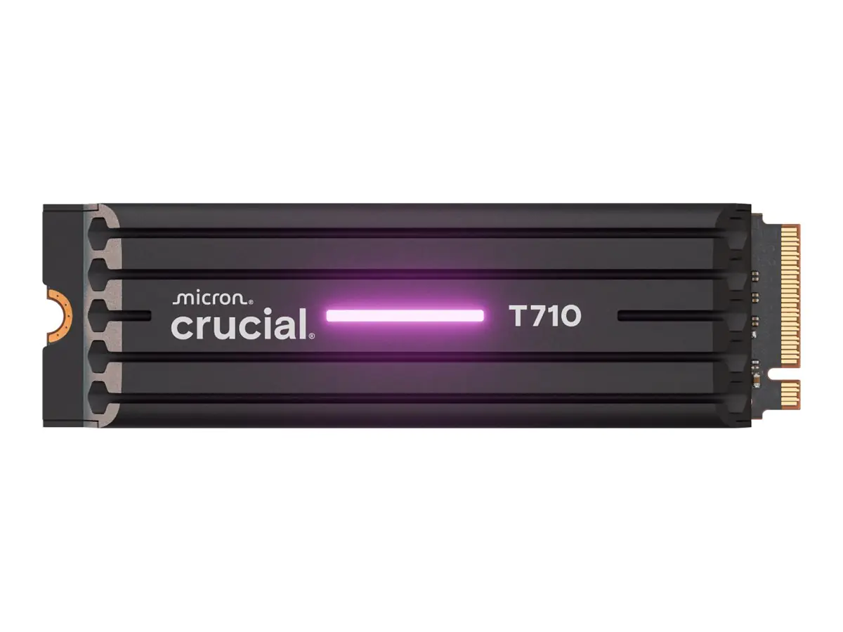Crucial T710 - SSD - verschlüsselt - 1 TB - intern - M.2 2280 - PCI Express 5.0 (NVMe)