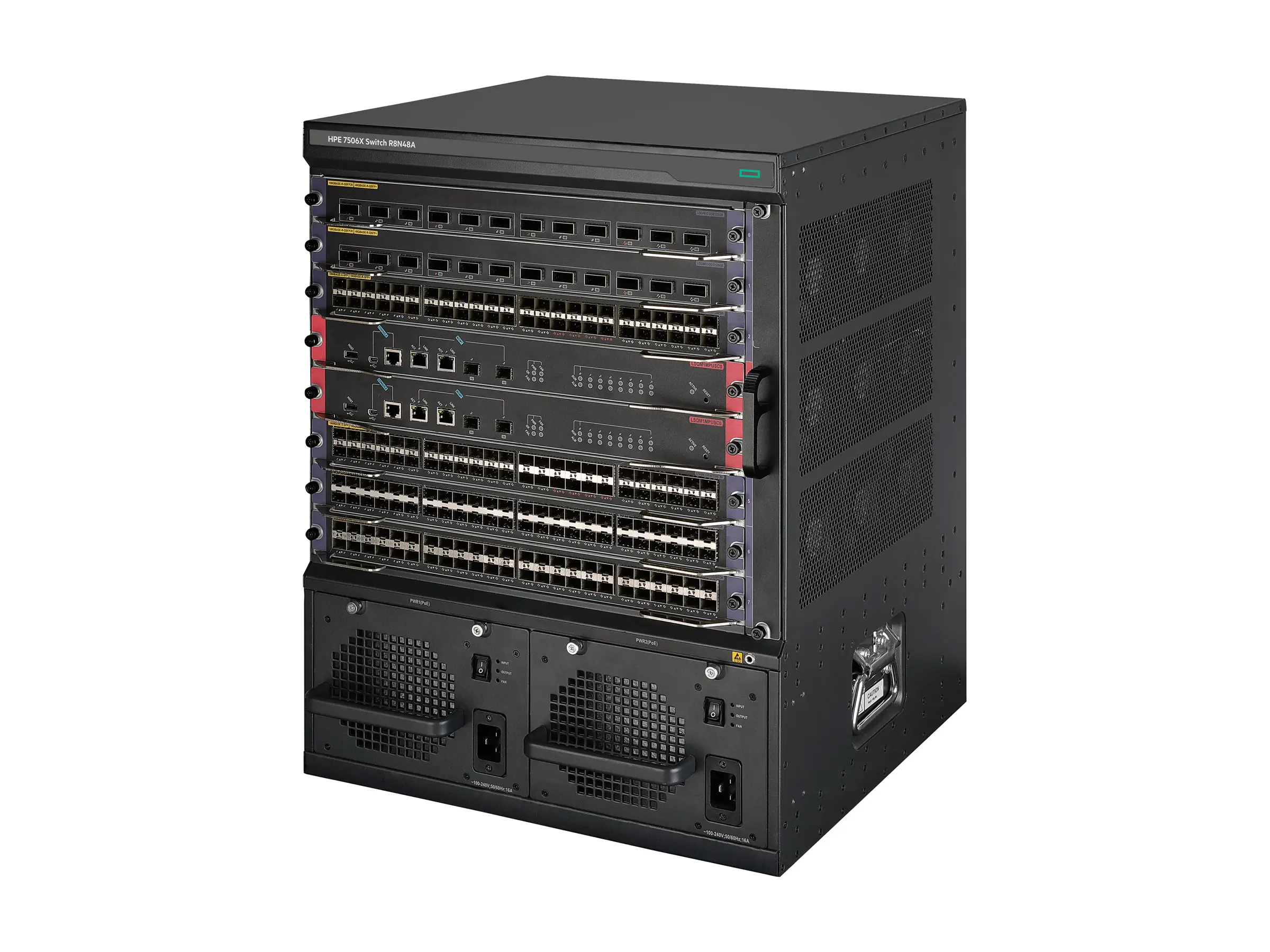 HPE FlexNetwork 7506X 6-slot Chassis - Switch R8N48A