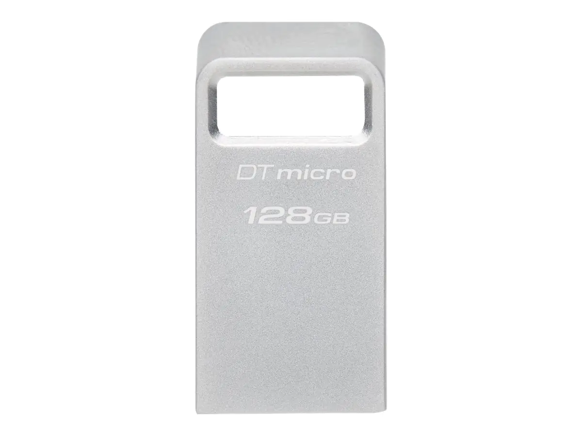 Kingston DataTraveler Micro - USB-Flash-Laufwerk - 128 GB - USB 3.2 Gen 1 Kingston DataTraveler Micro - USB-Flash-Laufwerk - 128 GB - USB 3.2 Gen 1