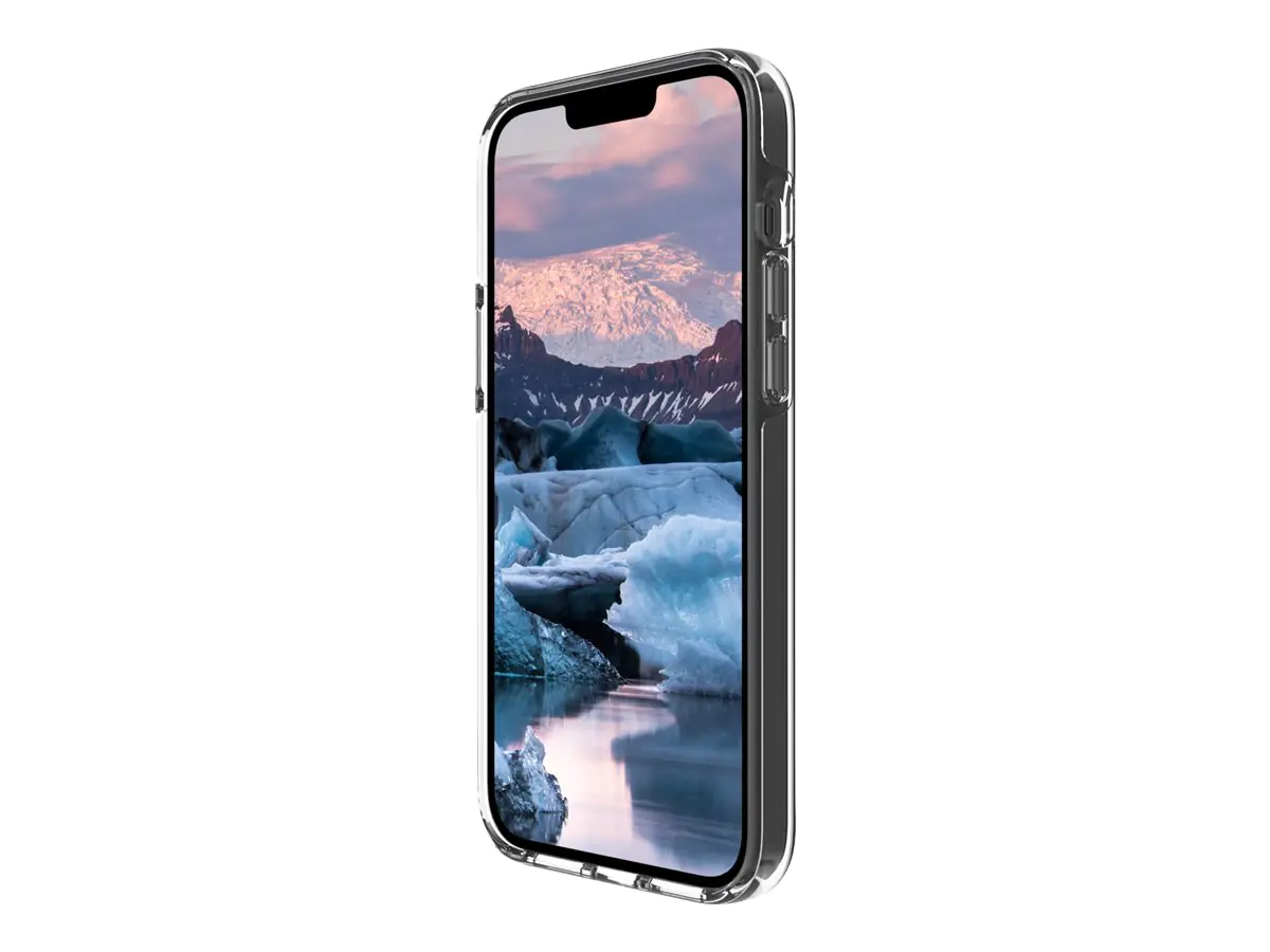 dbramante1928 Iceland Pro - Hintere Abdeckung für Mobiltelefon - Snap-on - 100 % recycelter Kunststoff - klar - für Apple iPhone 14 Plus