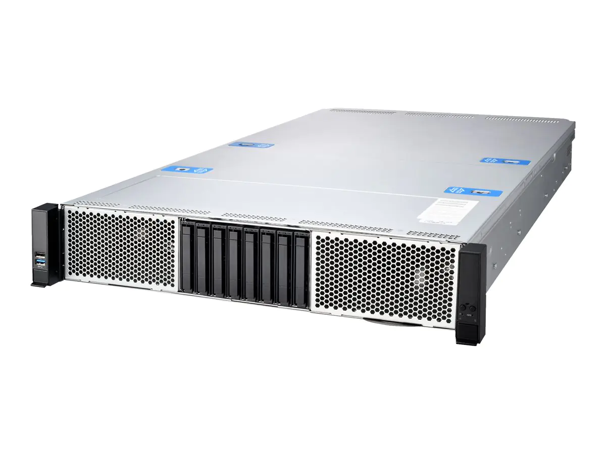 MiTAC R2520G6U2BC - Server - Rack-Montage - 2U - zweiweg - keine CPU - SATA - Hot-Swap 6.4 cm (2.5"