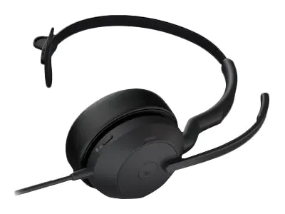Jabra Evolve2 50 MS Mono - Headset - On-Ear - kabelgebunden - aktive Rauschunterdrückung - USB-A - Schwarz - Zoom Certified, Zertifiziert für Microsoft Teams, Cisco Webex Certified, Alcatel-Lucent-zertifiziert, Unify Certified, Google Meet Certified, Amaz Jabra Evolve2 50 MS Mono - Headset - On-Ear - kabelgebunden - aktive Rauschunterdrückung - USB-A - Schwarz - Zoom Certified, Zertifiziert für Microsoft Teams, Cisco Webex Certified, Alcatel-Lucent-zertifiziert, Unify Certified, Google Meet Certified, Amaz