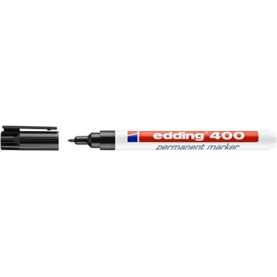edding Permanentmarker 400 4-400001 1mm nachfüllbar Rundspitze schwarz edding Permanentmarker 400 4-400001 1mm nachfüllbar Rundspitze schwarz