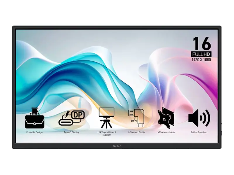 MSI PRO MP165 E6 - LED-Monitor - 40.6 cm (16")