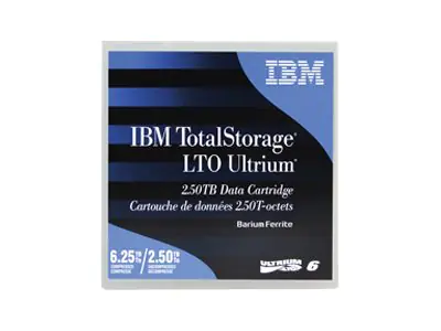 IBM TotalStorage - LTO Ultrium 6 - 2.5 TB / 6.25 TB