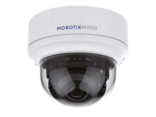 MOBOTIX MOVE VD-8-IR-VA - Netzwerk-Überwachungskamera - Kuppel - Außenbereich, Innenbereich - Vandalismussicher / Wetterbeständig - Farbe (Tag&Nacht) - 8 MP - 3864 x 2180 - 1080p - Automatische Irisblende - motorbetrieben - Audio - LAN 10/100 - MJPEG, H.2