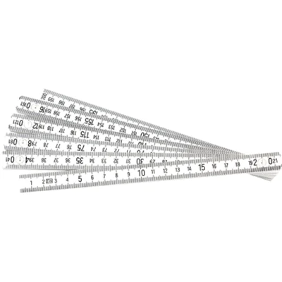 BRÜDER MANNESMANN WERKZEUGE Maßstab 810-PVC-2M 2m BRÜDER MANNESMANN WERKZEUGE Maßstab 810-PVC-2M 2m