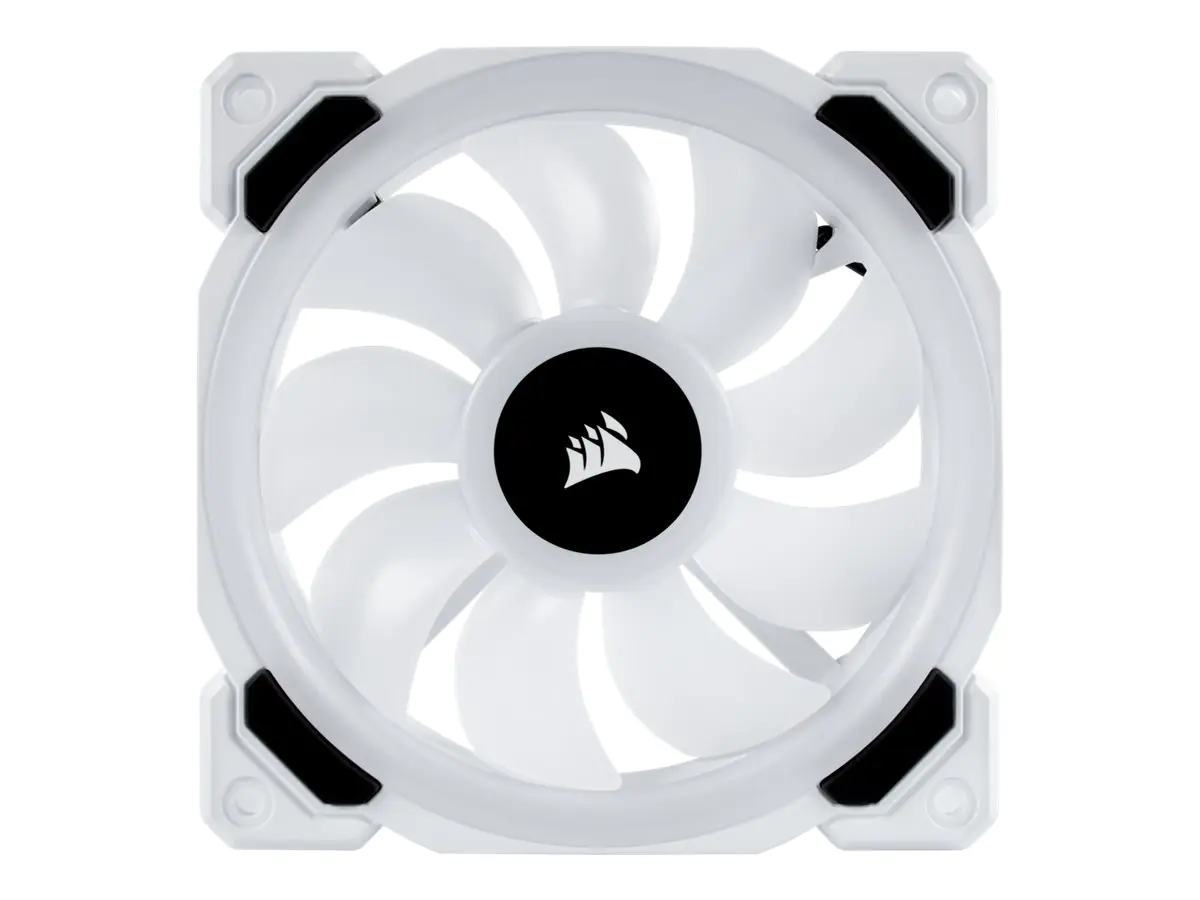 CORSAIR LL Series LL120 RGB Dual Light Loop - Gehäuselüfter - 120 mm - weiß, Blau, Gelb, Rot, grün, orange, violett
