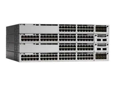 Cisco Catalyst 9300 - Network Essentials - Switch - L3 - managed - 48 x 10/100/1000 (PoE+) - an Rack montierbar - PoE+ (437 W)