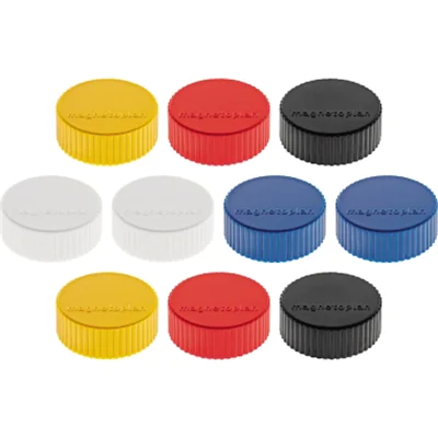 magnetoplan Magnet Discofix Magnum 1660010 34mm sortiert 10 St./Pack.