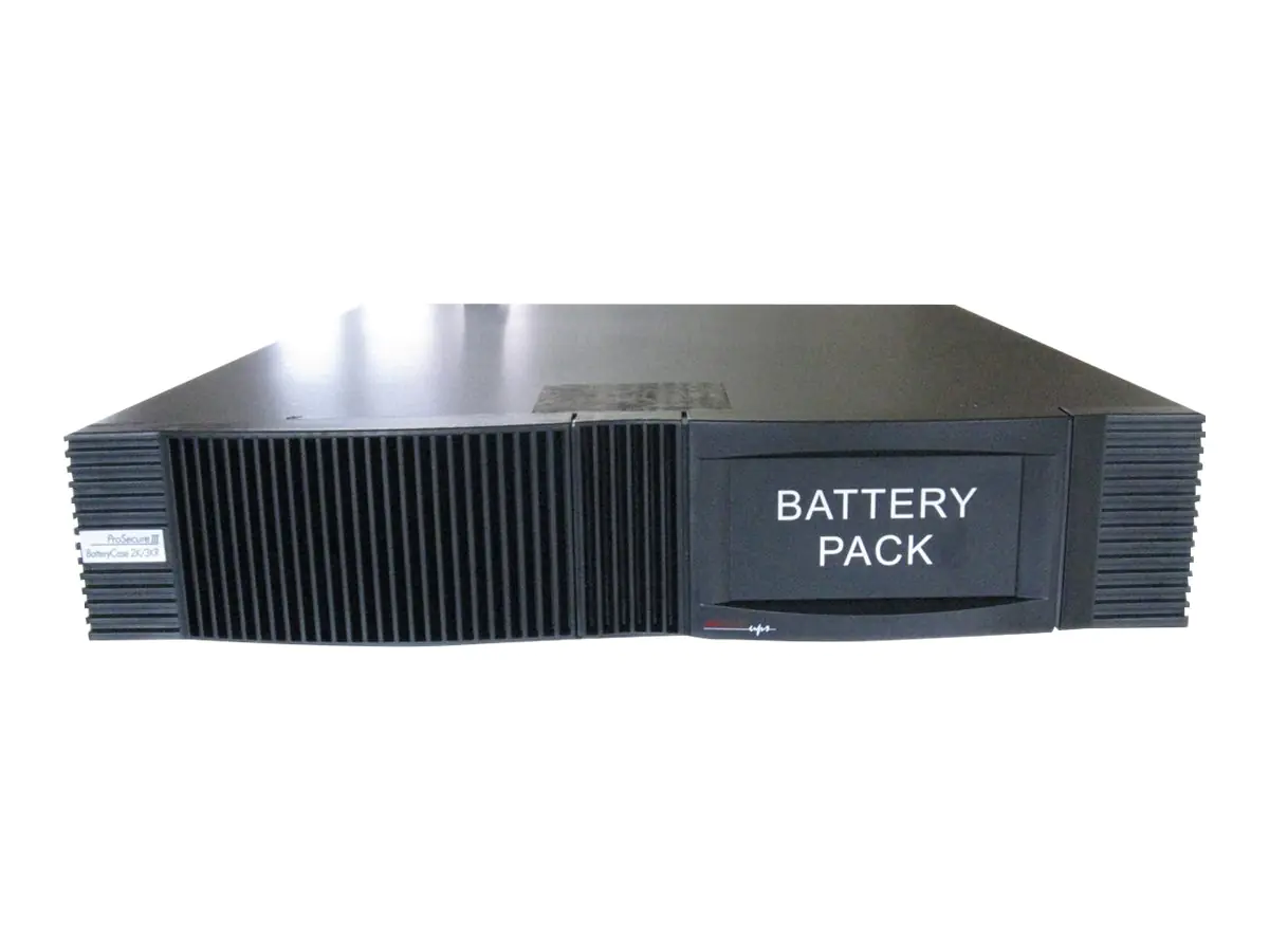 Roline ProSecure III Battery Pack 1000RM2U - USV-Akku - 2U - 48.3 cm (19") - Schwarz - für ProSecure III 1000 RM2HE