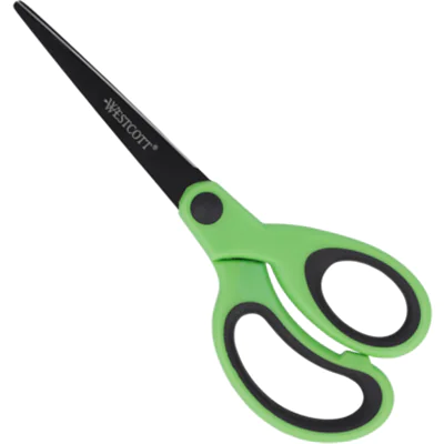 Westcott Bastelschere NEON Colour 172mm Stahl grün