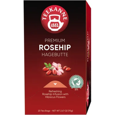 Teekanne Tee Premium 6410 Hagebutte 20 St./Pack. Teekanne Tee Premium 6410 Hagebutte 20 St./Pack.
