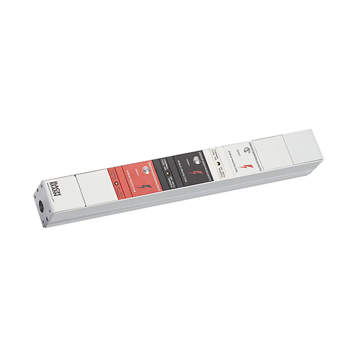Bachmann IT PDU Basic Inline - Stromverteilungseinheit (Rack - einbaufähig) - Wechselstrom 400 V - 3 Phasen - Eingabe, Eingang CEE 7/3 - Ausgangsanschlüsse: 3 (3 x Stecker CEE 7/3) - 1U - 48.3 cm (19") - 1 m Schnur