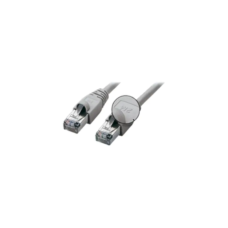 exertis Connect - Patch-Kabel - RJ-45 (M) zu RJ-45 (M) - 7.5 m - SFTP - CAT 5e - Grau