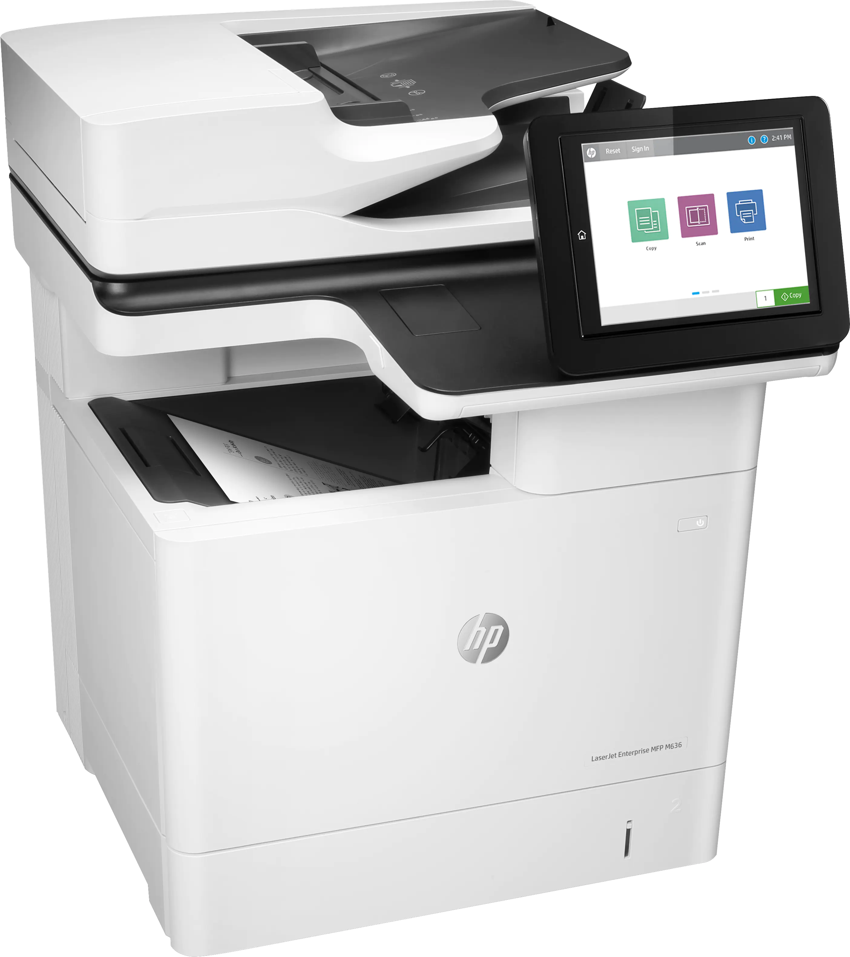 HP LaserJet Enterprise MFP M636fh - Multifunktionsdrucker - s/w - Laser - 216 x 864 mm (Original) 7PT00A#B19