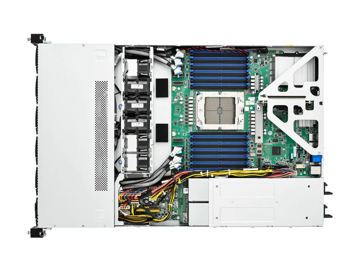 MiTAC B8056G68CE12HR-2T-TU - Server - Rack-Montage - 1U - 1-Weg - keine CPU - NVMe - Hot