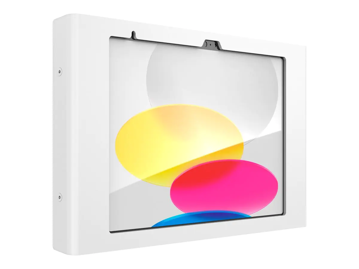 Compulocks iPad 10th-11th (A16) Gen Swell Enclosure Wall Mount White - Gehäuse - für Tablett - weiß - Bildschirmgröße: 27.7 cm (10.9") - Wandmontage - für Apple 10.9-inch iPad Wi-Fi, Wi-Fi + Cellular