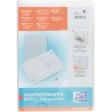 ELBA Angebotsmappe image basic 100551988 DIN A4 farblos tr ELBA Angebotsmappe image basic 100551988 DIN A4 farblos tr