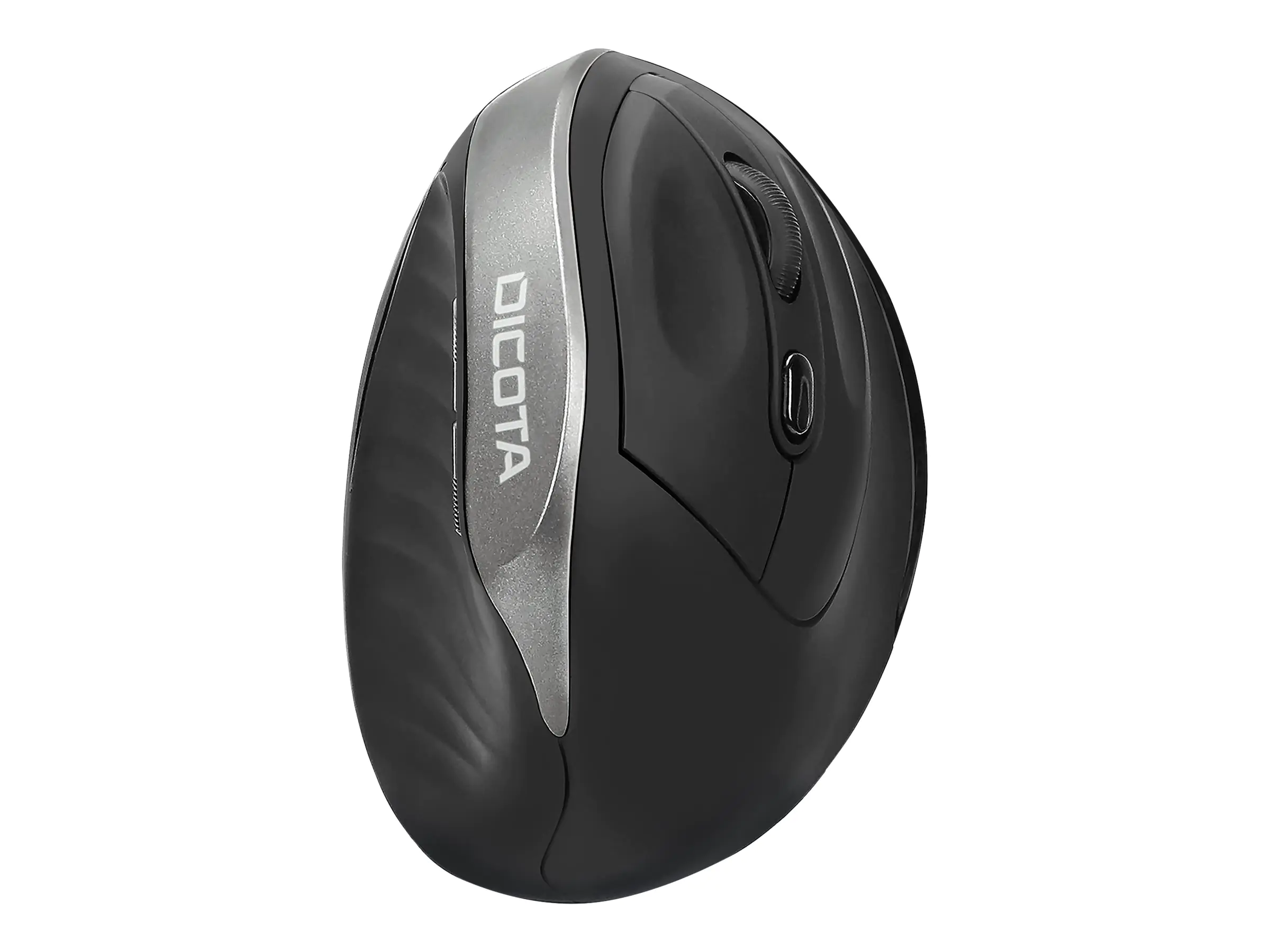 DICOTA Relax - Maus - ergonomisch - Für Rechtshänder - 5 Tasten - kabellos - kabelloser Empfänger (USB) - Schwarz DICOTA Relax - Maus - ergonomisch - Für Rechtshänder - 5 Tasten - kabellos - kabelloser Empfänger (USB) - Schwarz