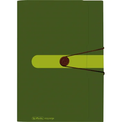 Herlitz Fächermappe 11411253 12Fächer Recycling PP dunkelgrün Herlitz Fächermappe 11411253 12Fächer Recycling PP dunkelgrün