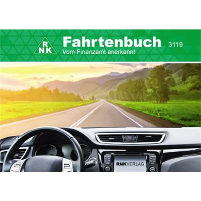 RNK Formularbuch Fahrtenbuch Pkw mit Kraftstoffverbrauch DIN A6 quer 64 - A6 3119