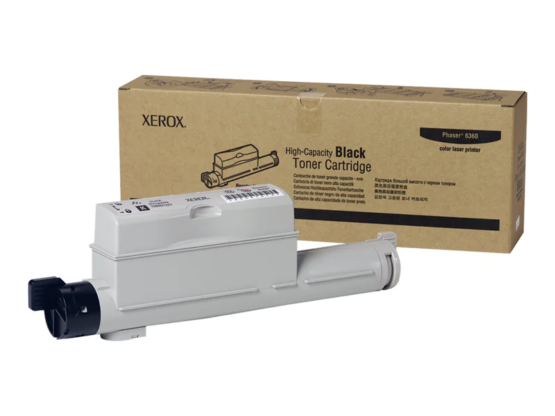 Xerox Phaser 6360 - Mit hoher Kapazität - Schwarz - Original - Tonerpatrone - für Phaser 6360DA, 6360DB, 6360DN, 6360DT, 6360DX, 6360N