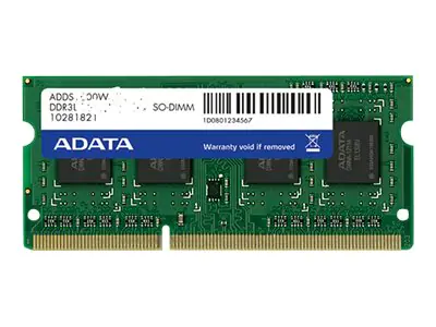 ADATA Premier Series - DDR3L - Modul - 8 GB - SO DIMM 204-PIN - 1600 MHz / PC3L-12800 - CL11 - 1.35 V - ungepuffert - non-ECC