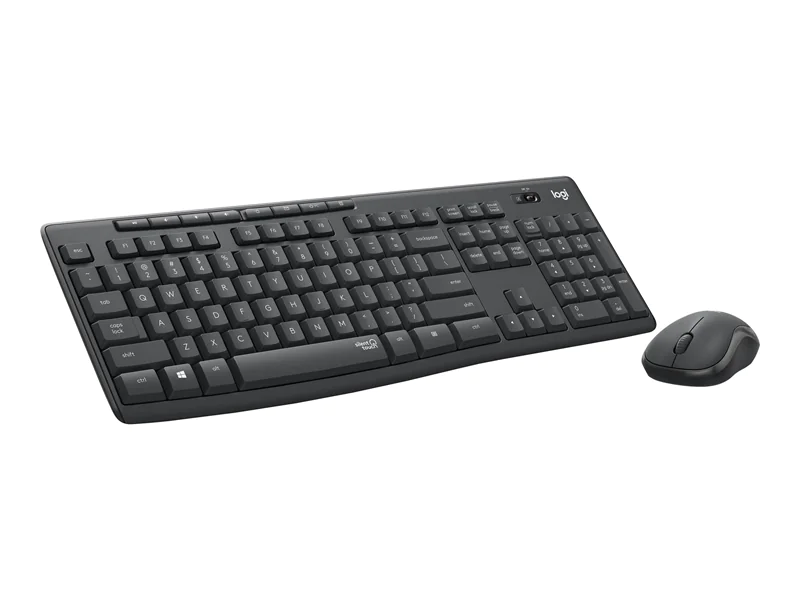 Logitech MK295 Silent - Tastatur-und-Maus-Set - kabellos - 2.4 GHz - QWERTZ - Deutsch - Graphite Logitech MK295 Silent - Tastatur-und-Maus-Set - kabellos - 2.4 GHz - QWERTZ - Deutsch - Graphite