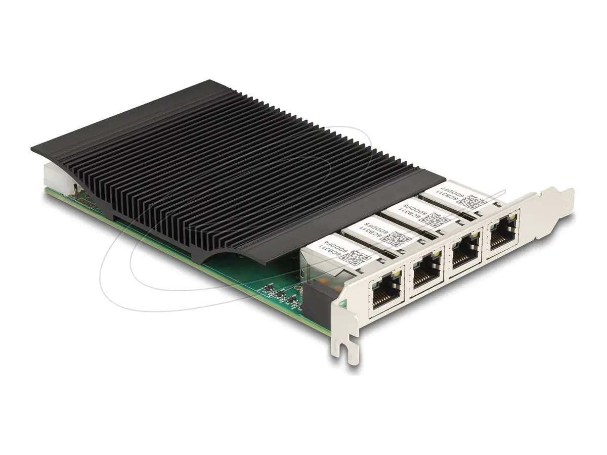 Delock Netzwerkadapter - PCIe x4 Low-Profile