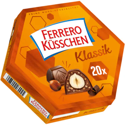 Ferrero Küsschen Pralinen Klassik 178 g/Pack. Ferrero Küsschen Pralinen Klassik 178 g/Pack.